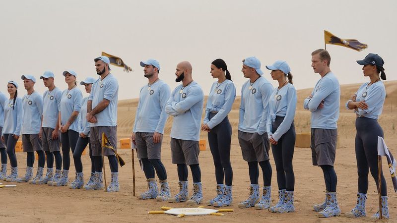 Участники собрались в пустыне для первого испытания